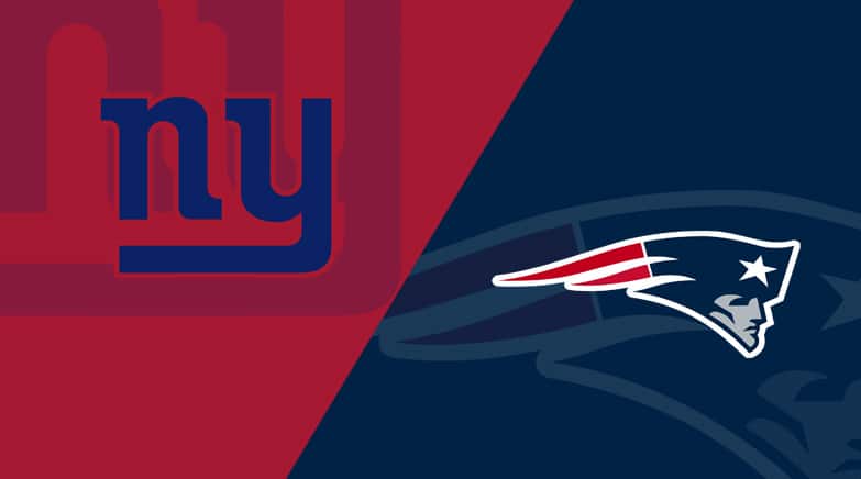 Giants at Patriots matchup