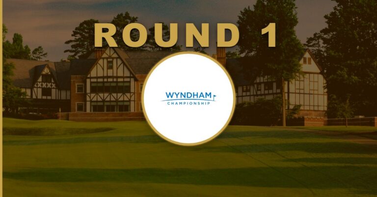 Wyndham Championship: Round 1 Recap