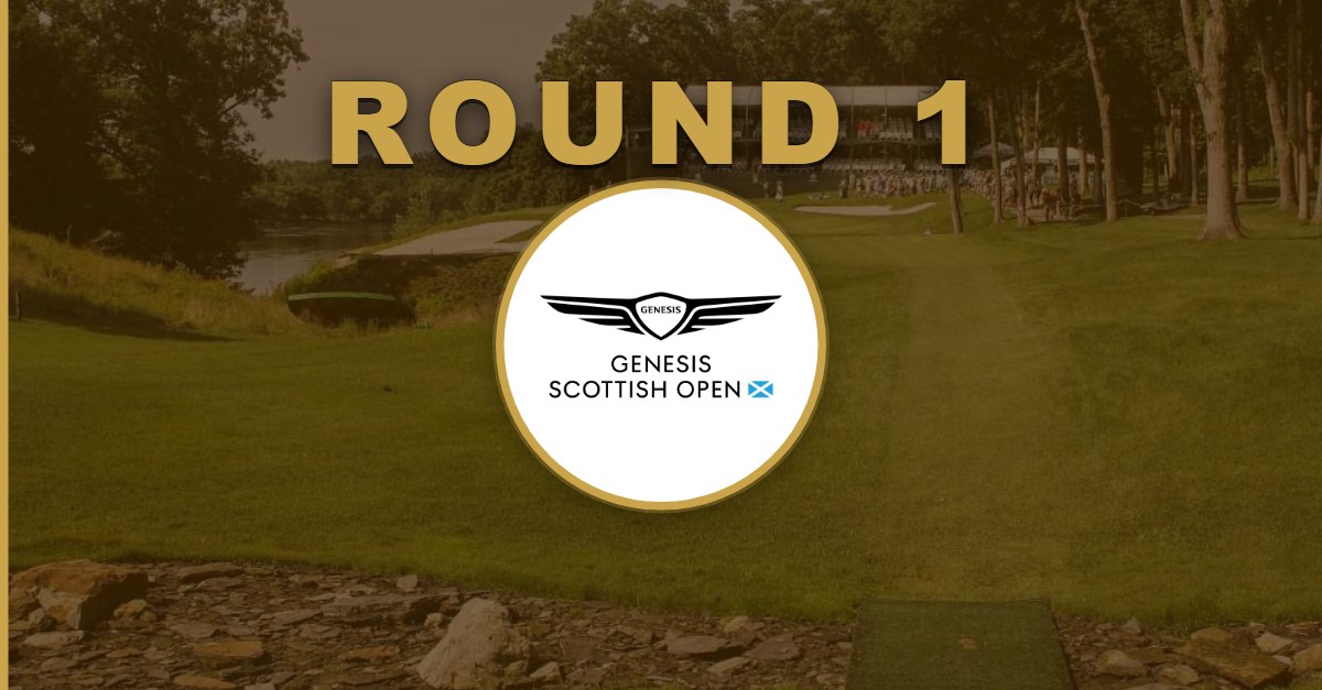Genesis Scottish Open: Round 1 Recap